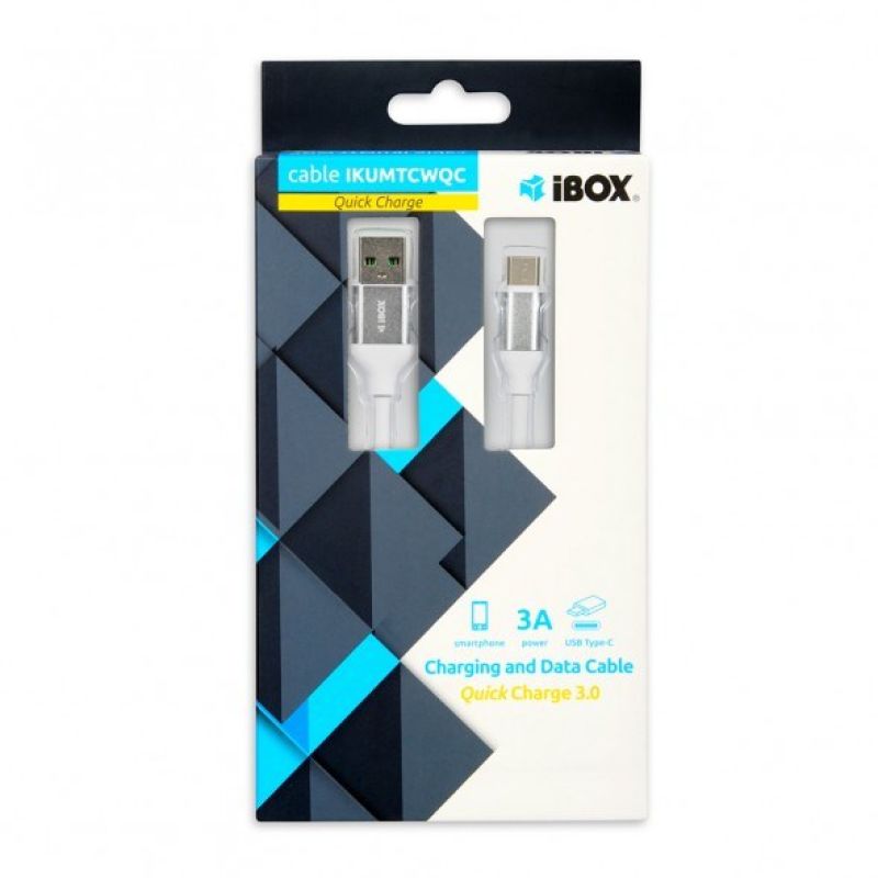 IBOX IKUMTCWQC cable (USB 2.0 type A - USB type C; 1.5 m; white) In preparation Your Sports Performance