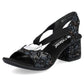 Comfortable Rieker W RKR679 black sandals Footwear/Lifestyle/Rieker Your Sports Performance