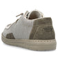Men's lace-up loafers, gray, Rieker 08600-63 Rieker