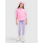 Regular fleece without hood for girls 4F 4FJRSS26TFLEF507-56S 4f