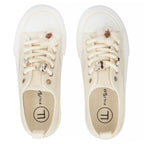 Women's mesh sneakers on the platform, beige, Filippo DTN7855 Filippo
