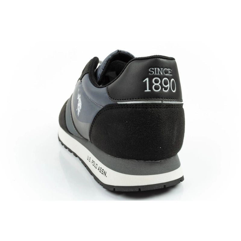 US Polo Assn sports shoes sneakers men's fashionable comfortable gray Your Sports Performance