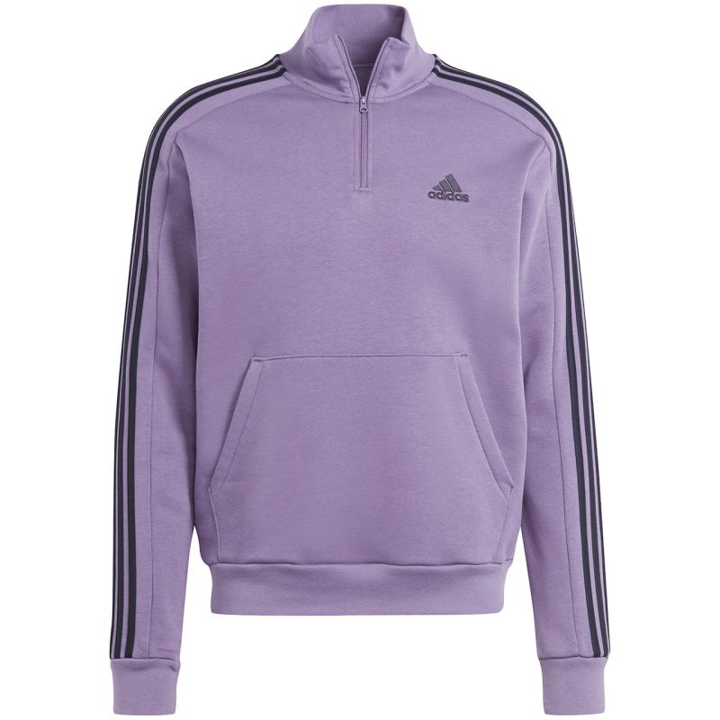 adidas Essentials Fleece 3-Stripes 1/4-Zip M Sweatshirt IJ8912 Clothing/Training Adidas