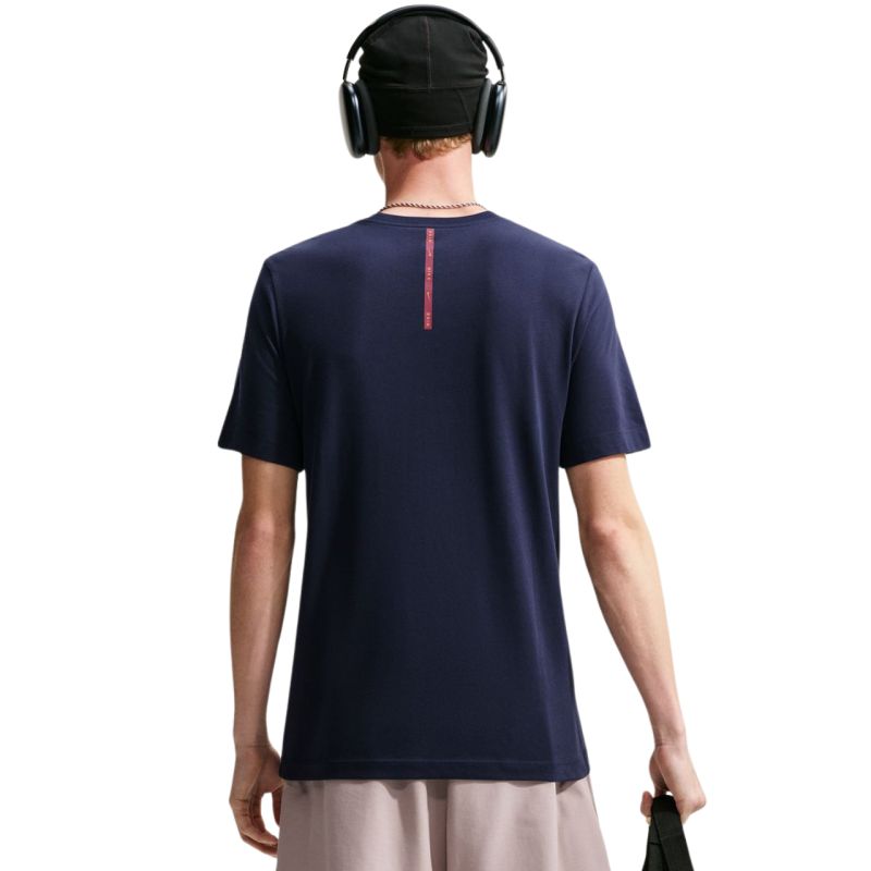 Nike FC Barcelona Men's T-Shirt Navy Blue IQ5030 498