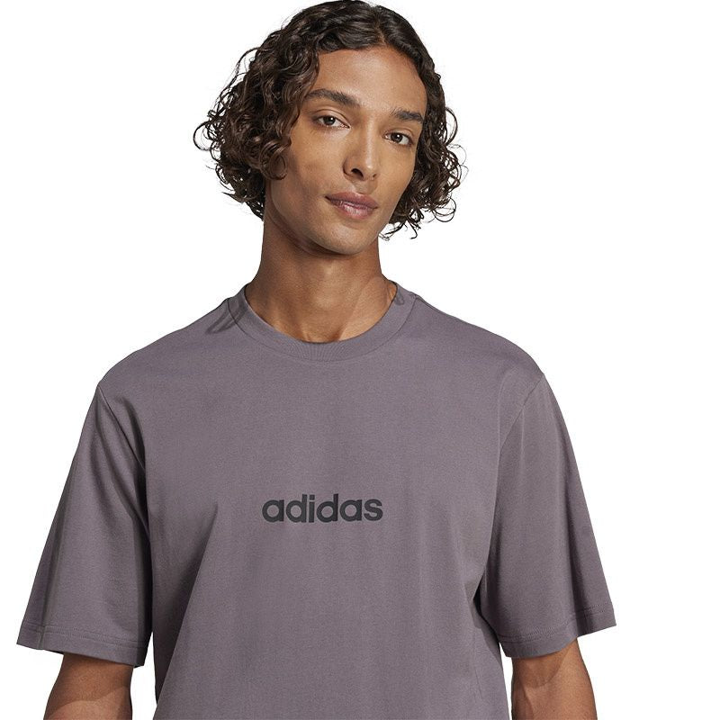 adidas Single Jersey Linear Tee M JE9005 Clothing/Lifestyle/T-shirts Adidas