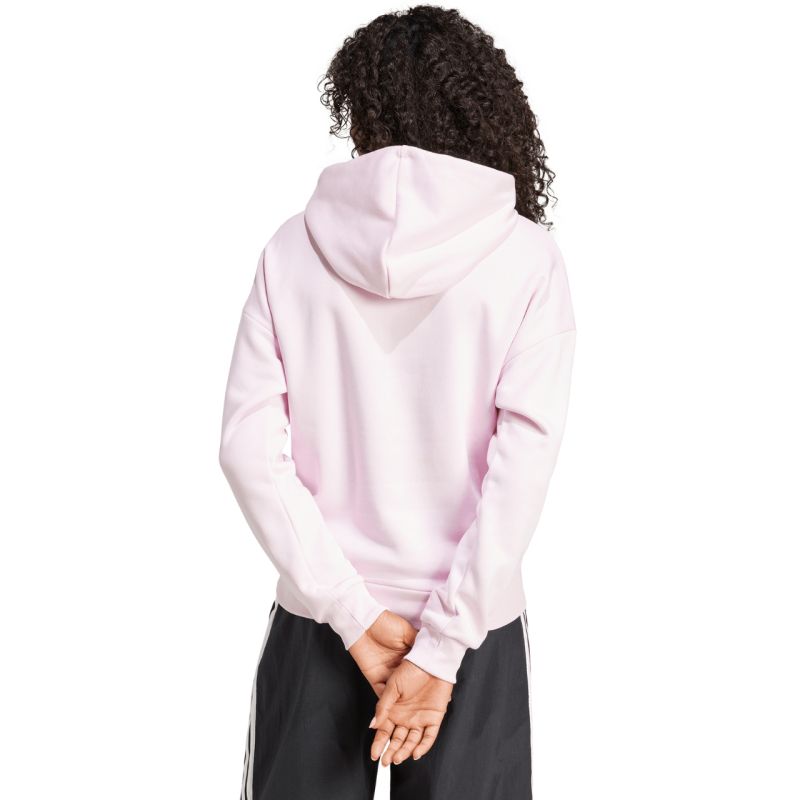 Women's adidas Essentials Small Logo Feel Cozy Hoodie Pink JN1856 In preparation Adidas