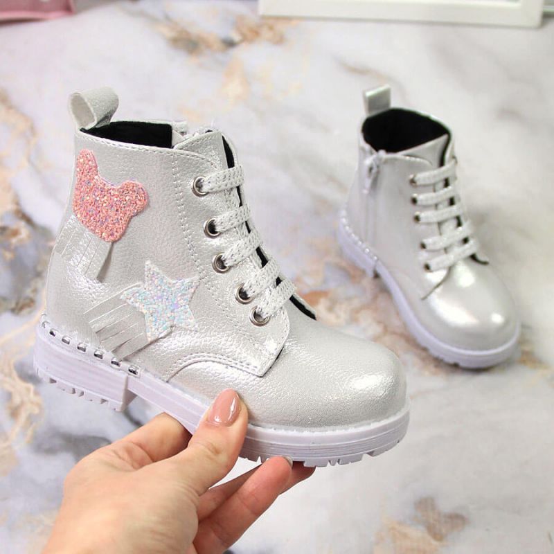 Shimmering insulated boots Potocki Jr WOL121C Footwear/Outdoor/Potocki Your Sports Performance