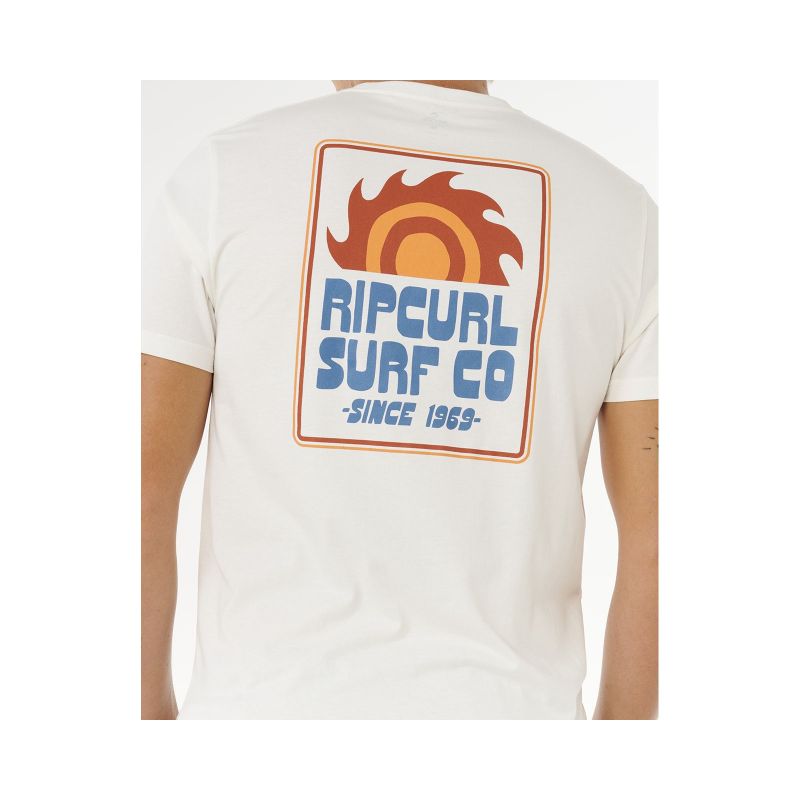 RIP CURL Pacific Rinse Sunrise Tee Men's White