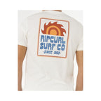 RIP CURL Pacific Rinse Sunrise Tee Men's White