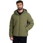 Men's down jacket 4F M0710 khaki 4FWAW25TDJAM0710 43S 4f