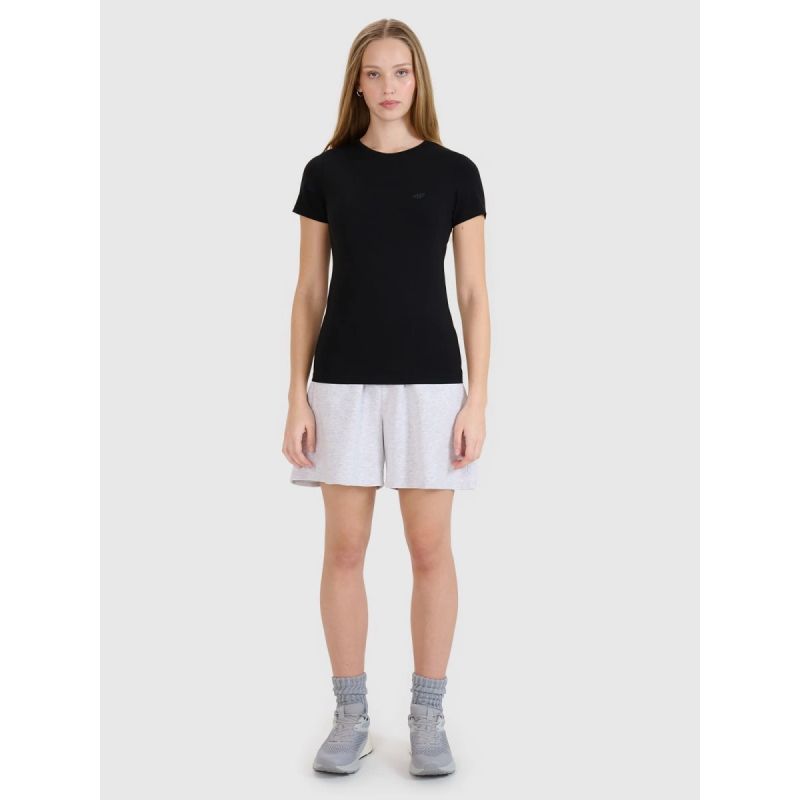 Women's slim T-shirt (SET OF 2 T-SHIRTS) 4F 4FRMM00TTSHF2709-20S *Kategoria tymczasowa Your Sports Performance