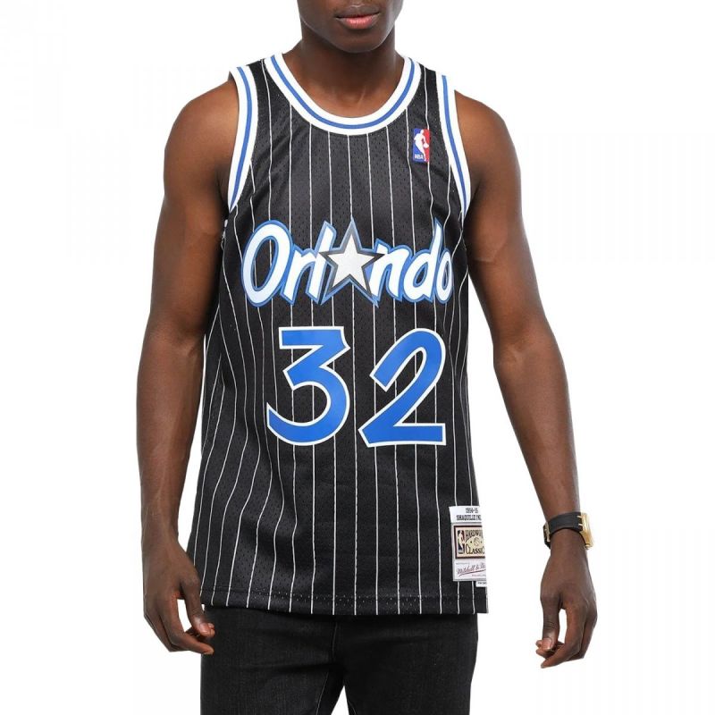 Mitchell & Ness Men's Orlando Magic NBA Swingman Jersey Shaquille O'Neal #32 SMJYGS18191-OMABLCK94SON In preparation Your Sports Performance