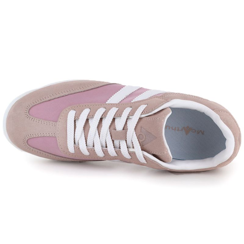 Women's pink leather sneakers McArthur MA258W McArthur