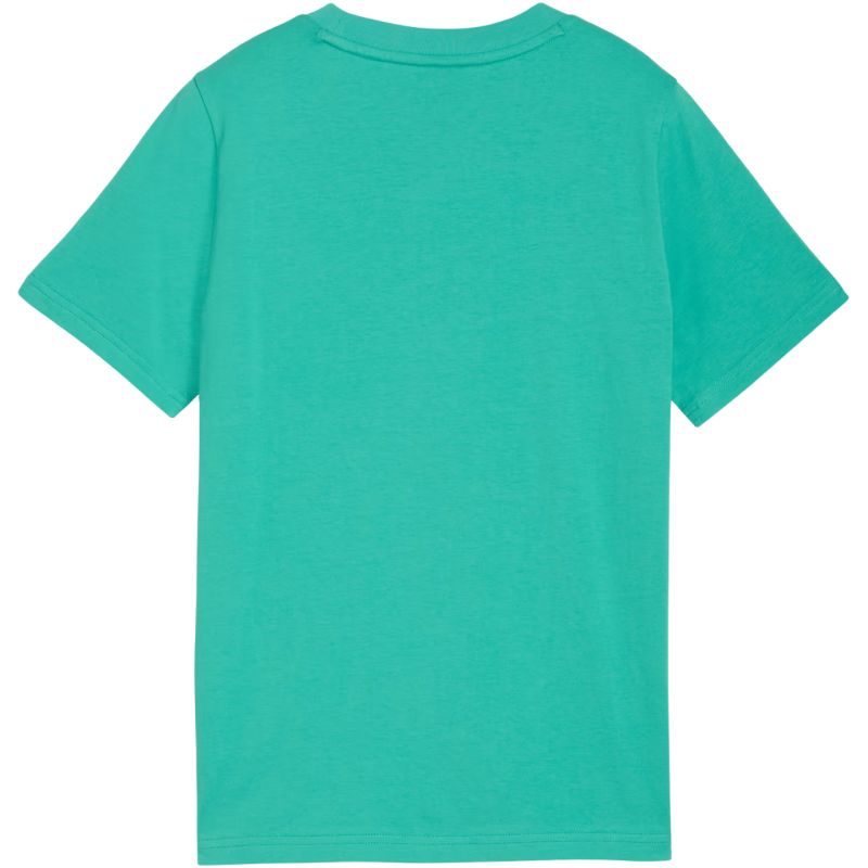 Puma ESS Small No. 1 Logo Centered Tee for Kids Green 692975 40