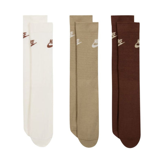 Nike NK Nsw Everyday Essential CR Socks Cream, Beige, Brown DX5025 904 In preparation Nike