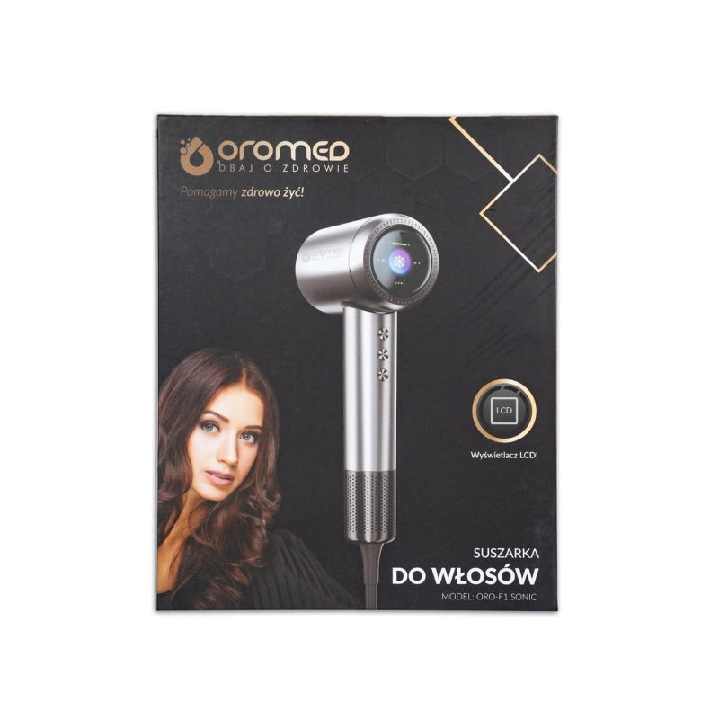 ORO-F1 SONIC OROMED hair dryer AGD - Produkty/Suszarki do włosów Your Sports Performance