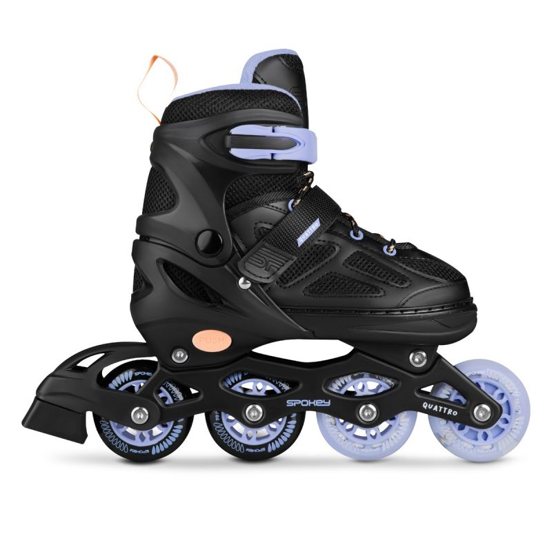 Spokey Quattro 4IN1 inline skates SPK-943431 size 38-41 BK/VT Accessories/Skating/Rolki (pozostałe) Your Sports Performance