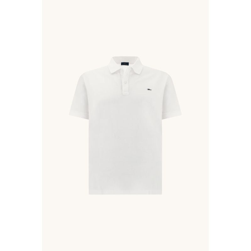 Paul&Shark Men's Cotton Polo Shirt White 99311001-10