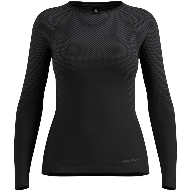 BL TOP crew neck l/s PERFORMANCE LIGHT thermal shirt, black