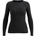 BL TOP crew neck l/s PERFORMANCE LIGHT thermal shirt, black