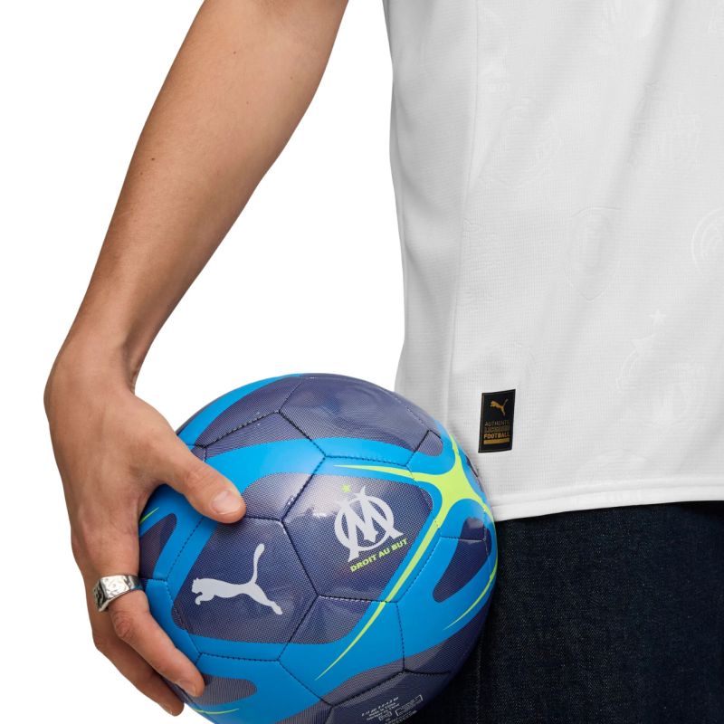 Men's Puma Olympique Marseille Home Jersey Replica white 779801 01 In preparation Your Sports Performance