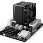 Jonsbo HX6250 Processor Radiator 14 cm Black 1 pc. Chłodzenie/Chłodzenie CPU Your Sports Performance