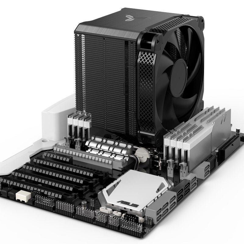 Jonsbo HX6250 Processor Radiator 14 cm Black 1 pc. Chłodzenie/Chłodzenie CPU Your Sports Performance