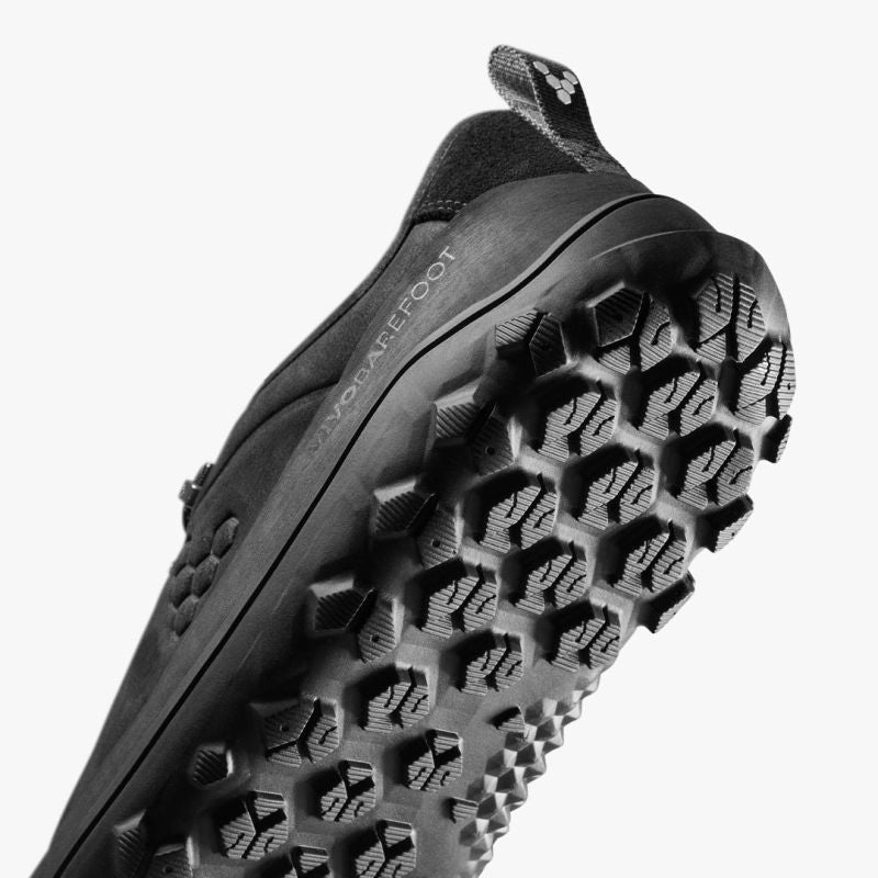 Vivobarefoot Tracker Leather At Low Mens Obsidian Shoes (309534-01) Vivobarefoot
