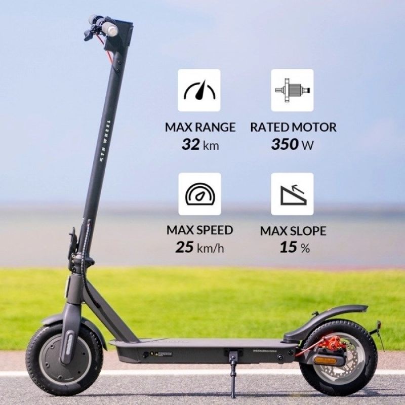 Invanti ES09 (V30 Pro) Electric Scooter 350W 30-35km Skating/Hulajnogi elektryczne Your Sports Performance