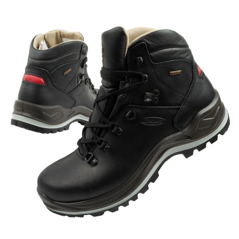 Grisport men's trekking shoes Nero dakar leather SPO-TEX, WIN THERM To be categorized Your Sports Performance