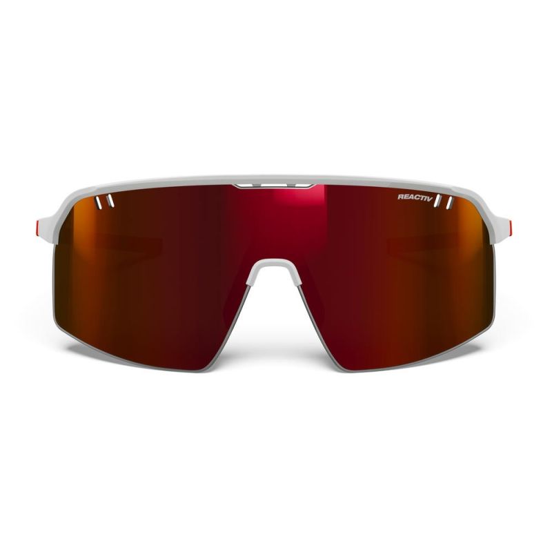 JULBO INTENSITY glasses white and orange In preparation Your Sports Performance