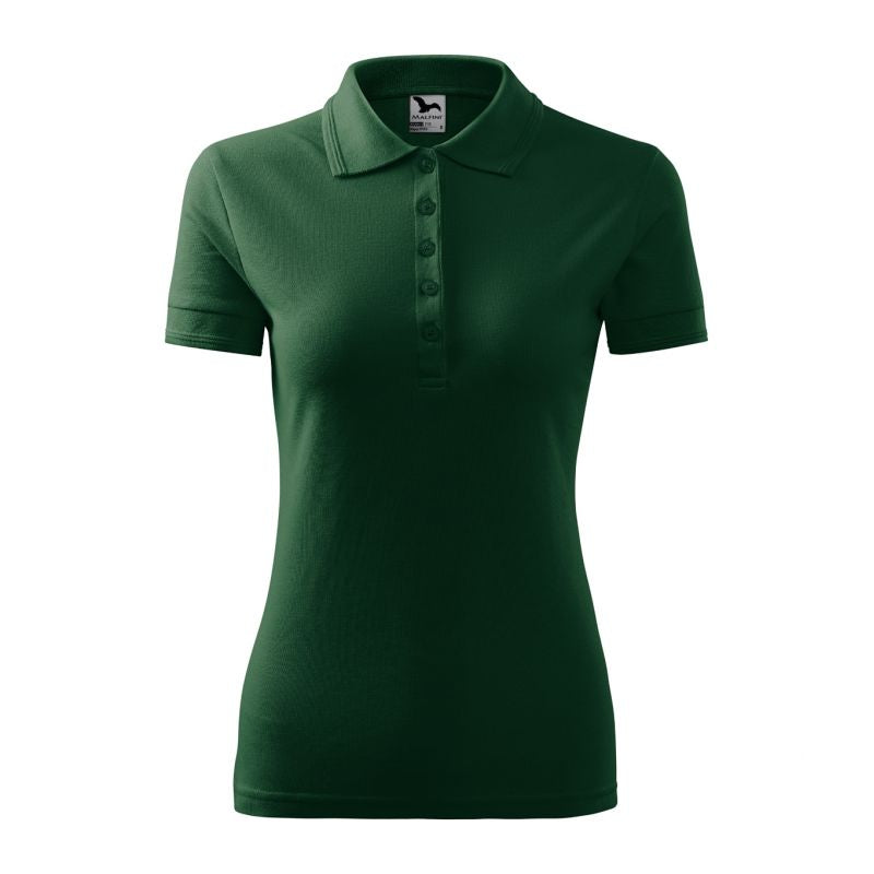 Malfini Pique Polo W MLI-210D3 dark green polo shirt Clothing/Lifestyle/T-shirts/Malfini Malfini