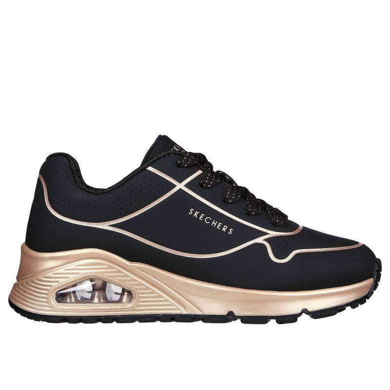 Skechers Uno Gen1 Cool Heels JR 310538L-BKRG shoes Footwear/Lifestyle/Skechers Skechers