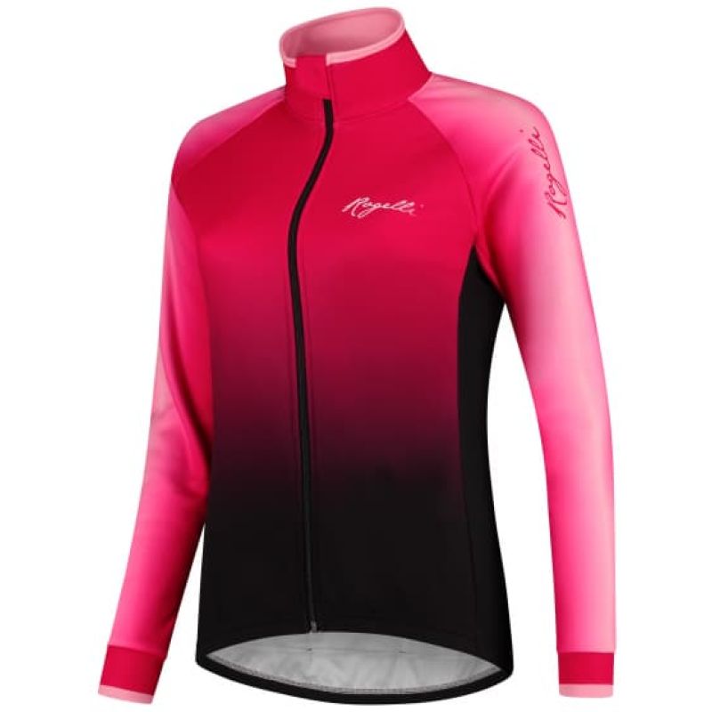 Rogelli women's winter jacket GLOW pink L Rogelli/Rower/Woman/Kurtki/Zimowe Your Sports Performance