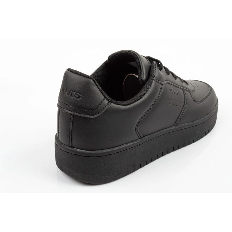 Levi's Evelyn children's sports shoes black youth sneakers