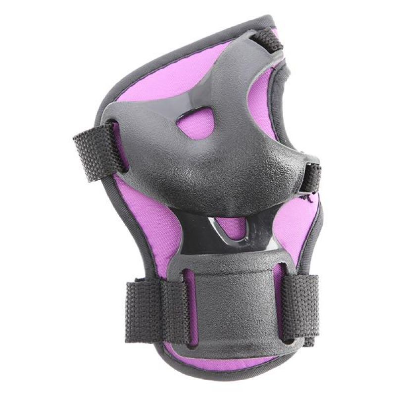 Protectors set Nils Extreme PURPLE size M H110 Accessories/Protectors and knee pads Your Sports Performance