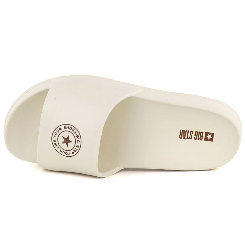 Women's pool beach flip-flops on a platform, black Big Star TT274A044 To be categorized Your Sports Performance