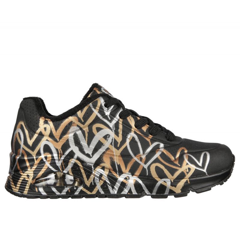 Shoes Skechers Uno Metallic Love W 155523/BKGD Footwear/Lifestyle/Skechers Skechers