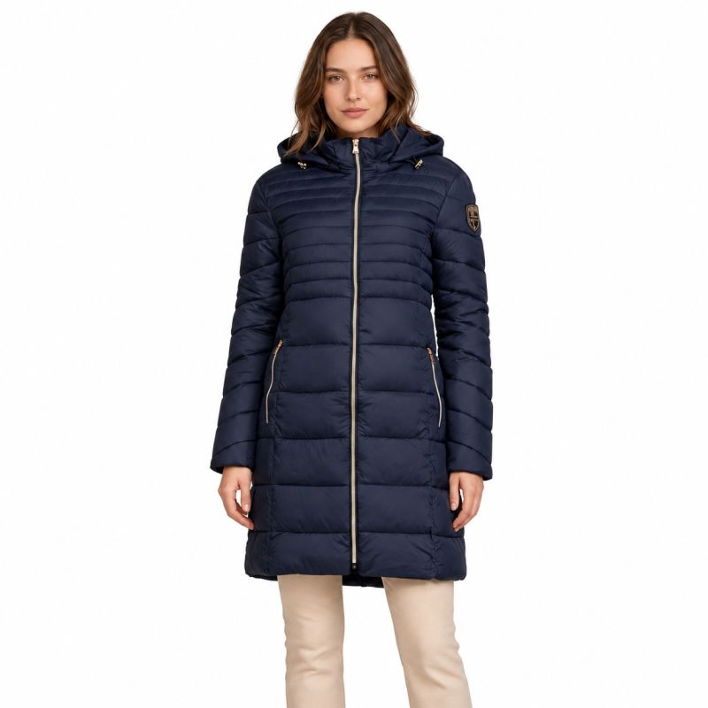 Women's parka Geographical Norway BEALIZE NAVY DB LADY 093 (WY4740F/GN-NAVY)