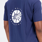 New Balance Top NB Hoops Essentials Fundamental NNY M T-shirt MT23582NNY Clothing/Lifestyle/T-shirts/New Balance New Balance