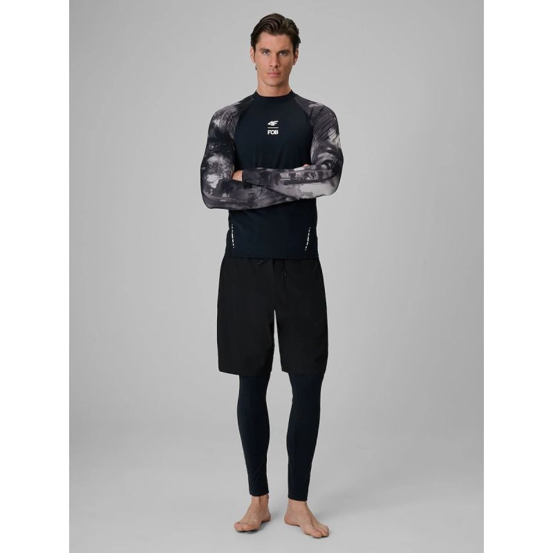 Longsleeve for swimming and water sports with UPF50+ filter men's 4F 4FRSS26TFWLM004-20S