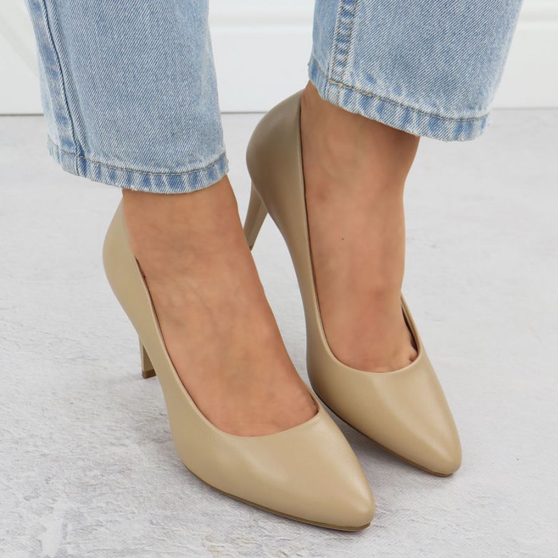 Sergio Leone 1396 coffee stiletto pumps Footwear Your Sports Performance