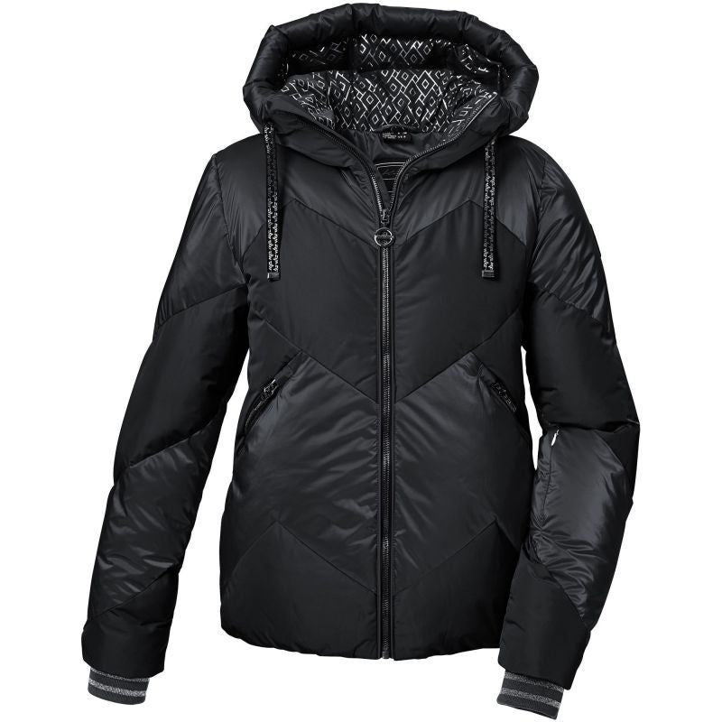Killtec KSW 100 Women's Hooded Quilted Winter Ski Jacket Black (42036/200) In preparation Your Sports Performance