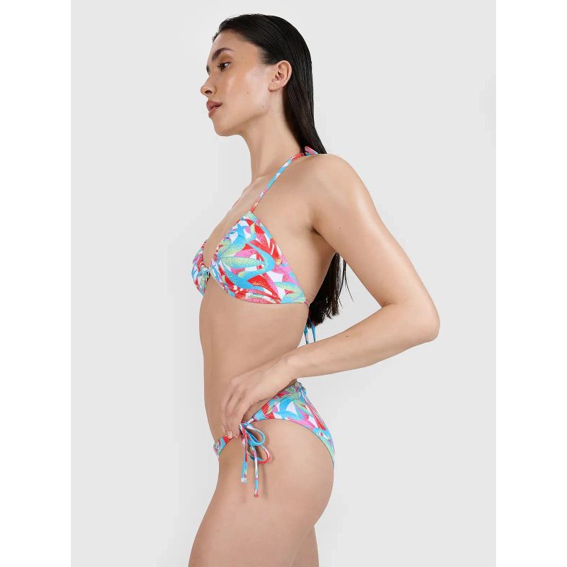 Women's Halter Bikini Top 4F 4FWSS25UBKTF075-90A *Kategoria tymczasowa Your Sports Performance