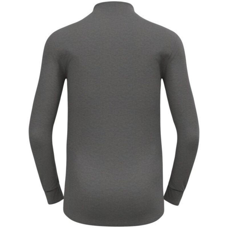 Men's T-shirt ODLO BL TOP turtle neck l/s ACTIVE WARM size L Gray Odzież militarna/Bielizna termoaktywna Your Sports Performance