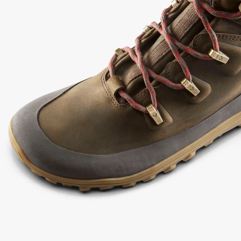 Vivobarefoot TRACKER LEATHER AT MENS Brown Shoes (30953302) Vivobarefoot