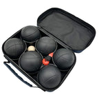 6-PIECE PETANQUE BALLS - BLACK BOULE, ENERO PRO COVER Accessories Your Sports Performance