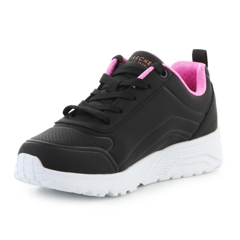 Skechers UNO LITE EASY ZIP 310387L-BKRG Black/Rose Gold Skechers