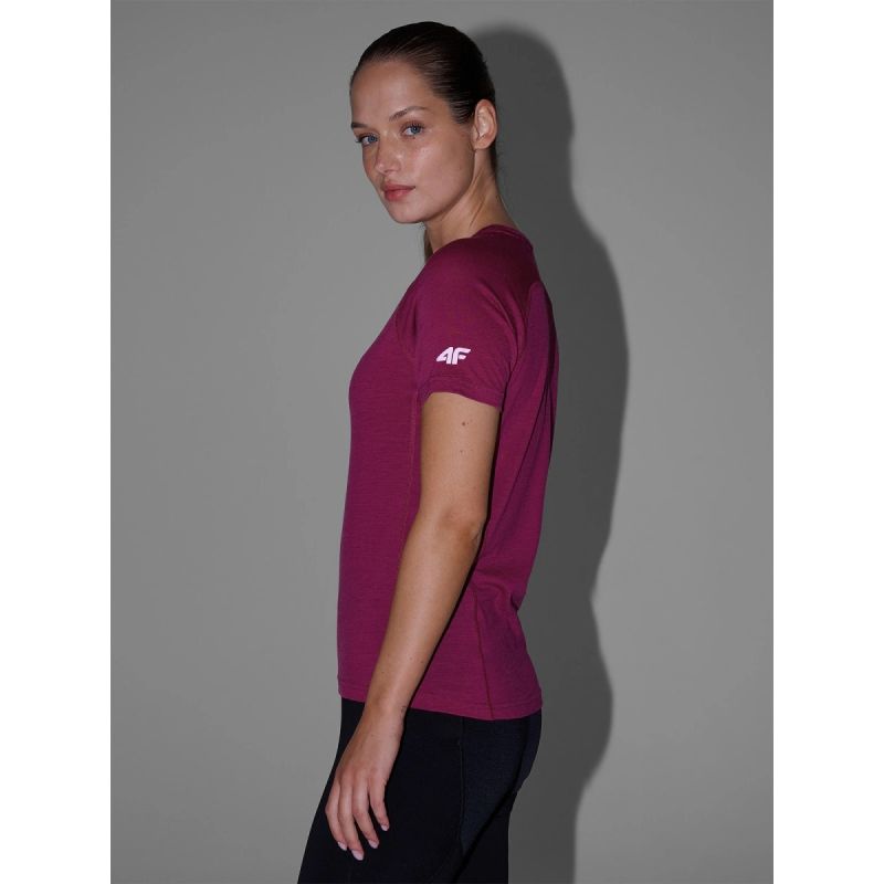 Women's Merino Wool Trekking T-shirt 4F 4FWAW25TFTSF1527-53S 4f