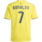 adidas Al Nassr FC 2025/2026 Home Jersey for Kids, Yellow JN7981